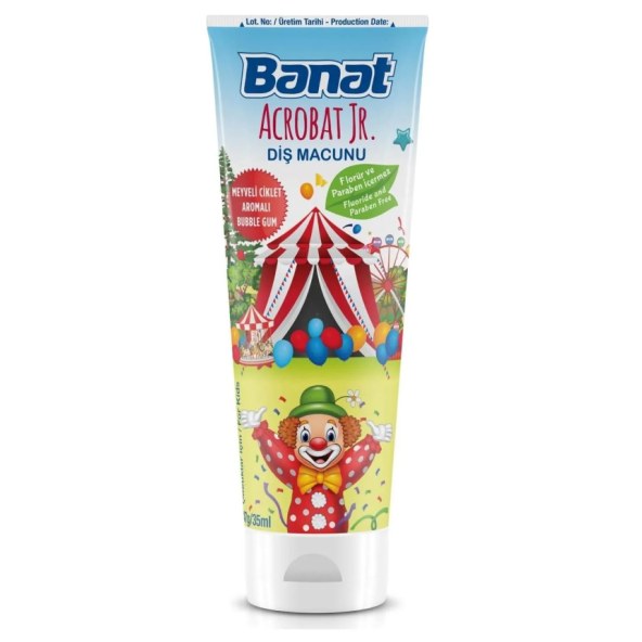 Banat Acrobat Çocuk Diş Macunu 35 ML