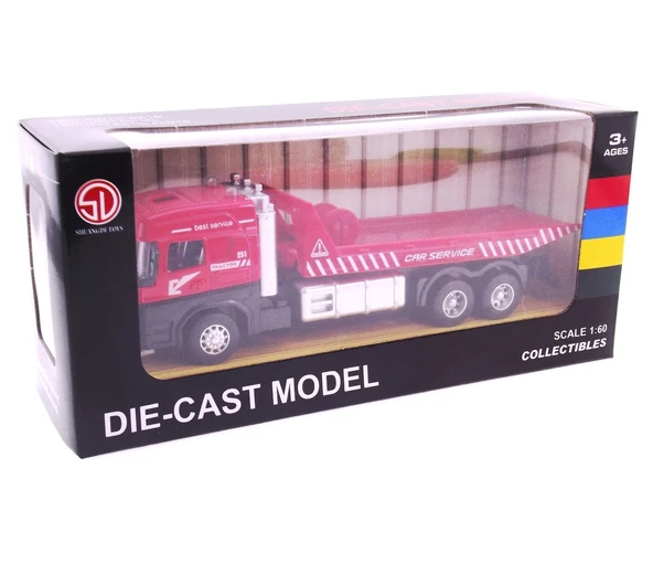 Die Cast Model Çek Bırak Kurtarıcı Kamyon - 4