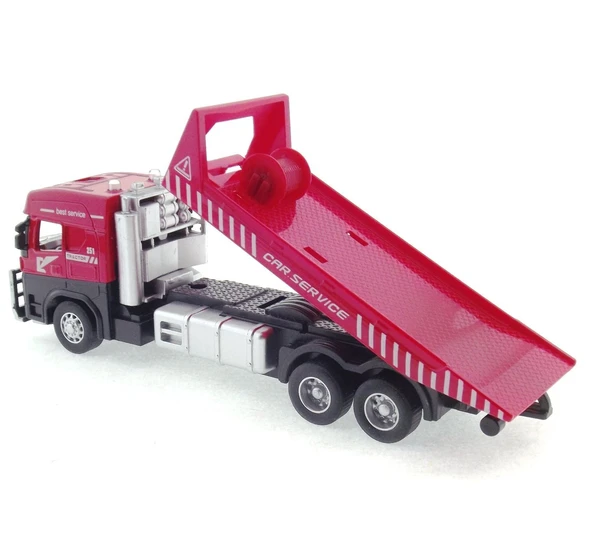 Die Cast Model Çek Bırak Kurtarıcı Kamyon - 3