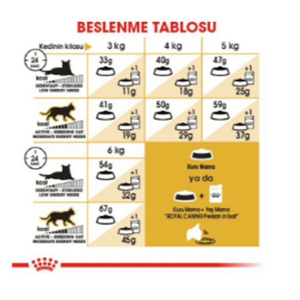 Royal Canin Persian İran Kedileri İçin Yetişkin Kuru Kedi Maması 4 kg - 3
