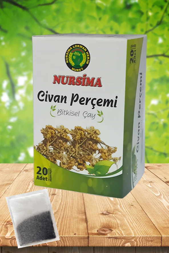 Civan Perçemi Bitkisel Çay 20 'li Süzen Poşet