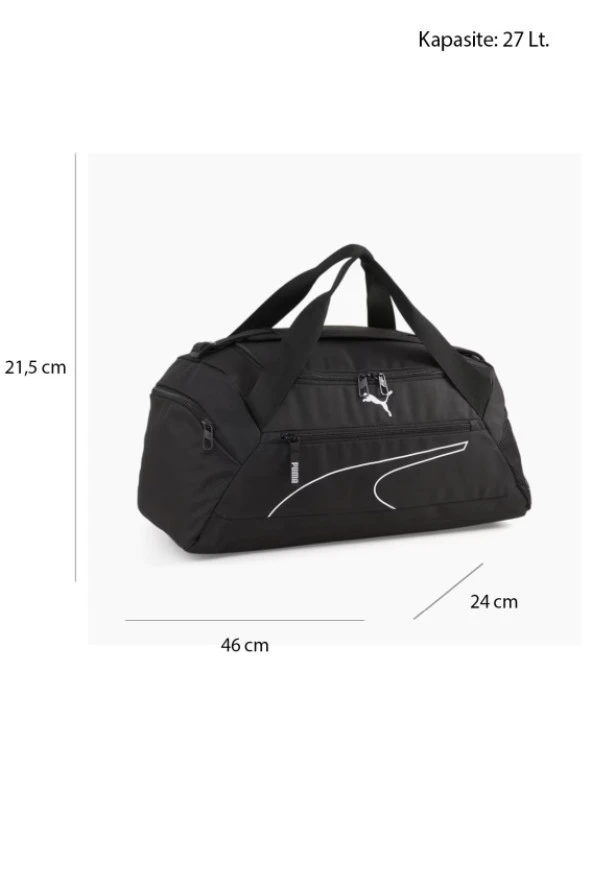 Puma Fundamentals Sports Bag S Siyah Spor Çantası 09033101 - 2