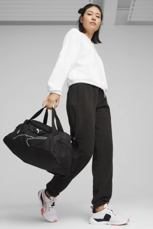 Puma Fundamentals Sports Bag S Siyah Spor Çantası 09033101 - 3