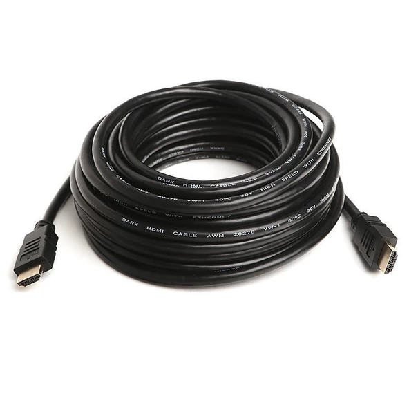DARK 10 Metre HDMI v1.410mt, 4K - 3D, Ağ Destekli, Altın Uçlu HDMI Kablo DK-HD-CV14L1000 - 3