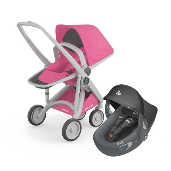 Greentom Reversible Bebek Arabası Albert Lite Oto Koltuğu Travel Set - 5