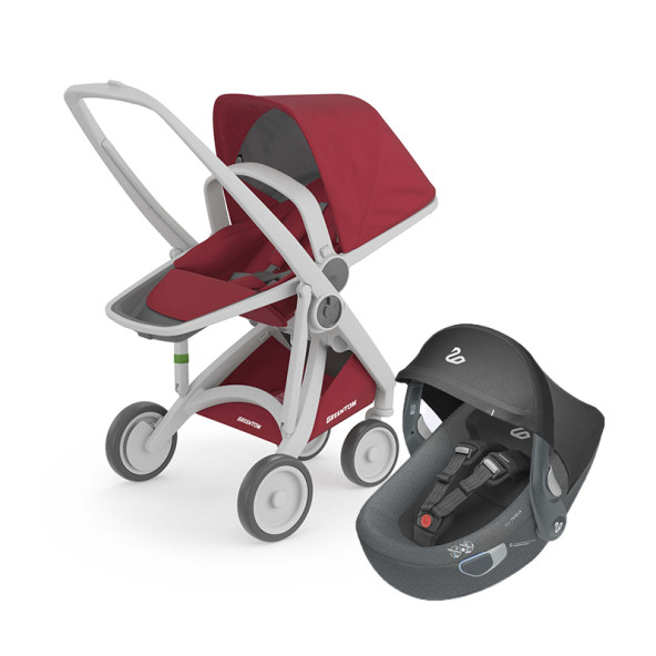 Greentom Reversible Bebek Arabası Albert Lite Oto Koltuğu Travel Set - 6