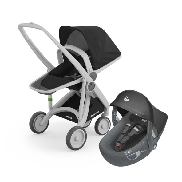 Greentom Reversible Bebek Arabası Albert Lite Oto Koltuğu Travel Set - 9