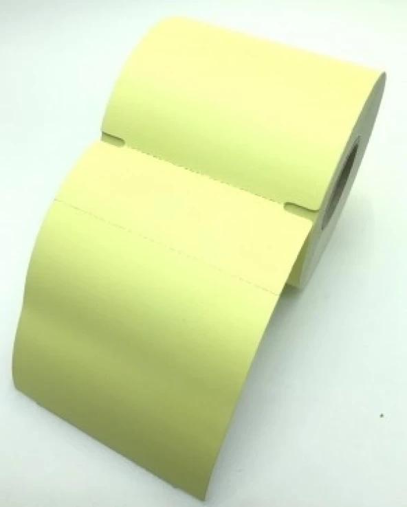 TERMAL KARTON RAF ETİKETİ SARI 135X100 300 ADET