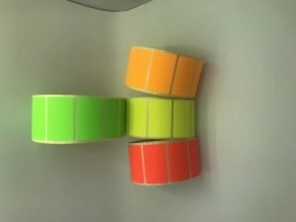 NEON ETİKET 30X50 1000 ADET ürün görseli 1