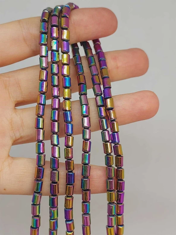 Hematit Taşı Dizi 4*5.5mm (48138) ürün görseli