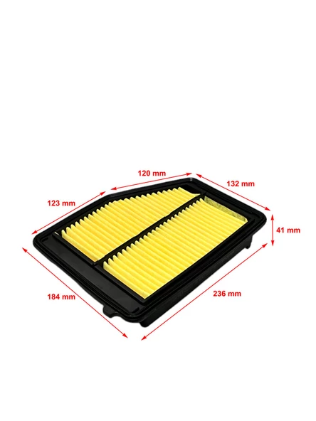 Wunder Honda Civic IX 1.6, 1.8 İ-Vtec 2011-2015 Hava Filtresi - Resim 2