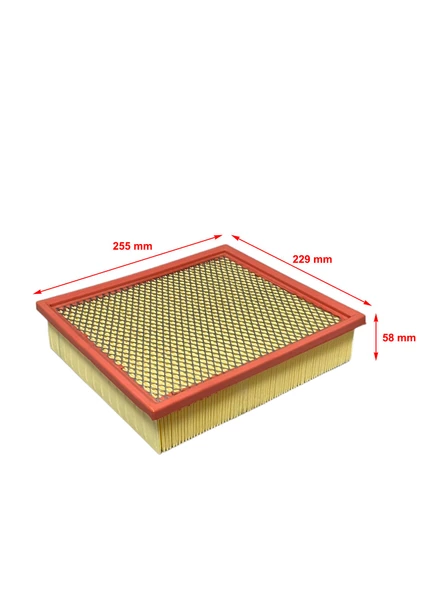 Range Rover II (2.5 D, 4.6 160-165 Kw) 1994-2001 Uzun Tip Hava Filtresi - Resim 2