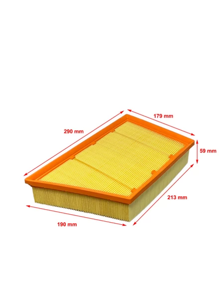 Range Rover Evoque (2.0 176 Kw, 2.2 D 110 Kw) 2012-2018 Hava Filtresi - Resim 2