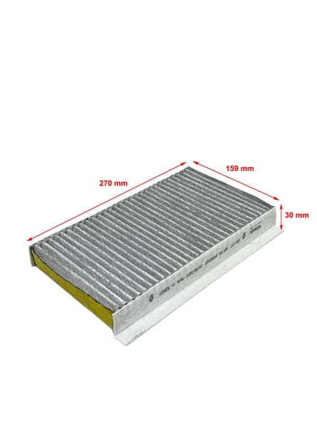 Land Rover Discovery III, IV 2005-2016 Karbonlu Polen Filtresi - Resim 2