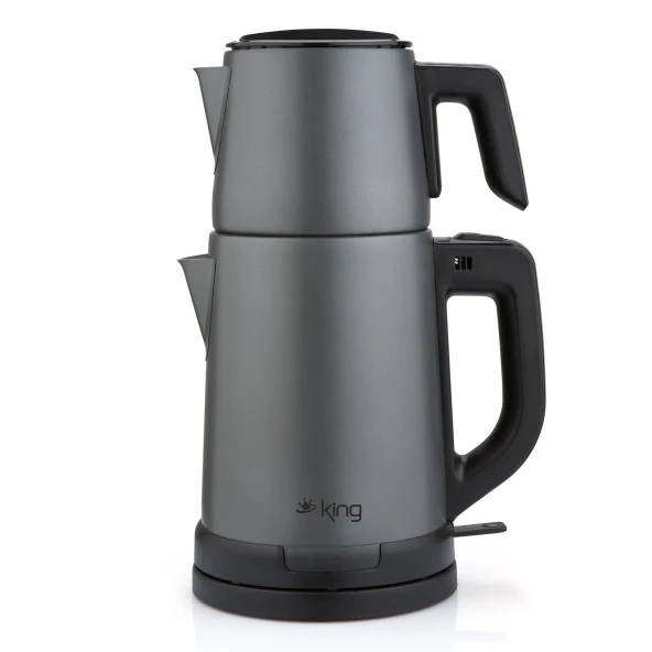 KİNG TEA PRO KCM331 INOX ÇAY MAKİNESİ ANTRASIT