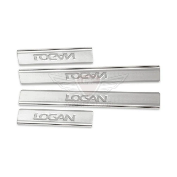 Dacia Logan Uyumlu Kapı Eşiği Paslanmaz Çelik Parça ürün görseli