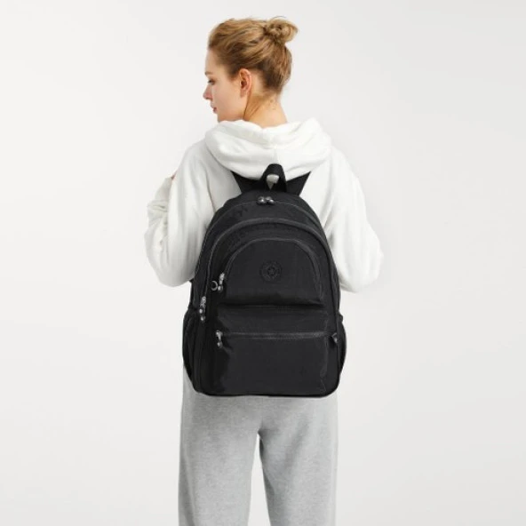 Smart Bags Büyük Boy Sırt Çantası Krinkıl Kumaş 1050 - Resim 2