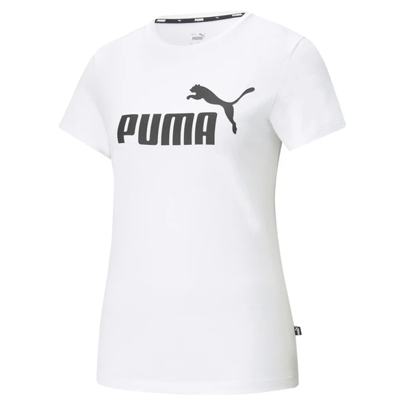 Puma 58677402 Ess Logo Tee Kadın Spor Tişört - 1