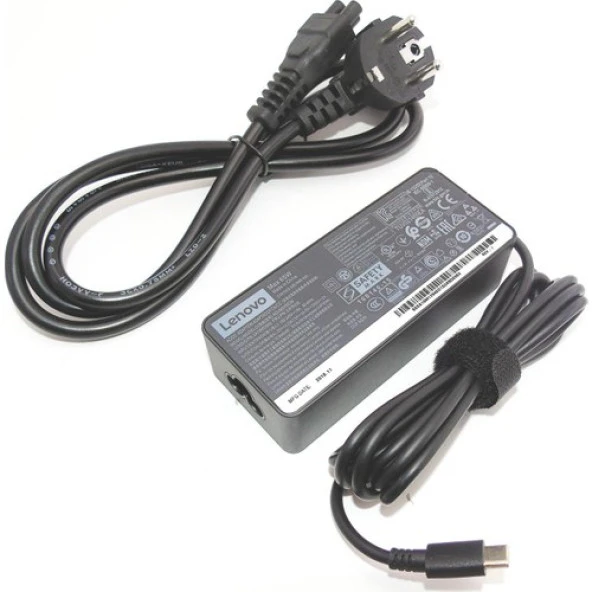 Lenovo X1 Yoga 3rd Gen 20LD002JTX Adaptör, Şarj Aleti Cihazı Type-c, Usb-C 65W Orjinal