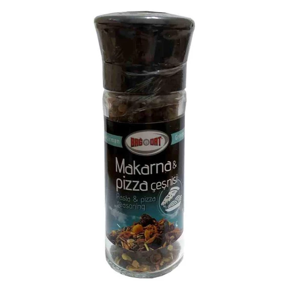 Bağdat Baharat Makarna Pizza Çeşnisi Cam Değirmenli 50 Gram