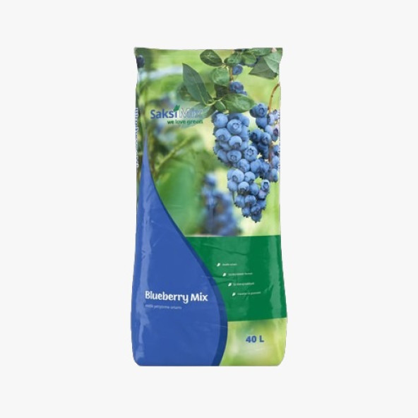 Saksı Mix Blueberry Saksı Mix Toprak 40 Lt