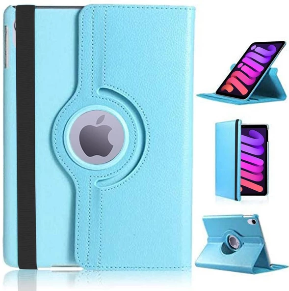 Apple iPad Air 5 10.9" 2022 M1 Kılıf 360 Dönebilen Standlı Case A2588 A2589 A2591