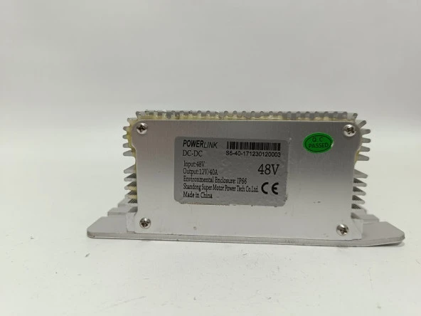 Powerlink DC DC Converter Voltaj Düşürücü  48V-12V 40A 2.El - Resim 2