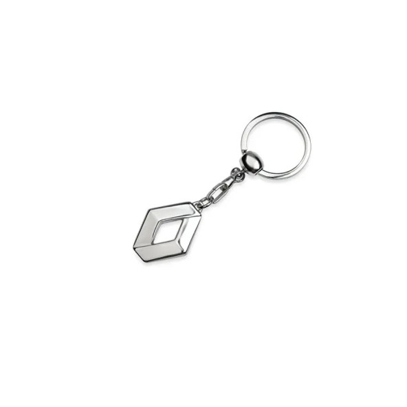 RENAULT UZUN GÜMÜŞ METAL ANAHTARLIK ürün görseli