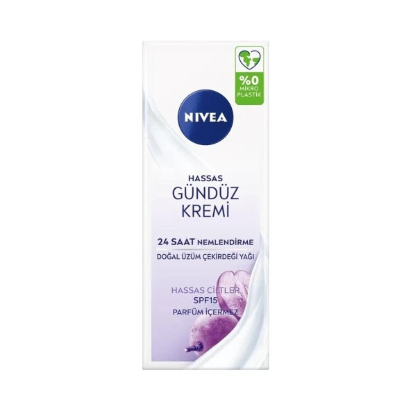 Nivea Yüz Bakım Soothing 24H Nemlendirici Hassas Gündüz Kremi Spf15 50 Ml - 3