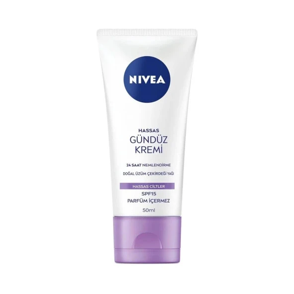 Nivea Yüz Bakım Soothing 24H Nemlendirici Hassas Gündüz Kremi Spf15 50 Ml - 4