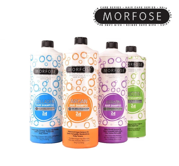 MORFOSE Şampuan 1000Ml (Turuncu) 1 Paket (1 x 1 Adet) - Resim 3