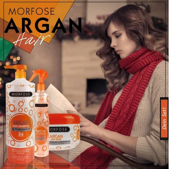 MORFOSE Şampuan 1000Ml (Turuncu) 1 Paket (1 x 1 Adet) - Resim 6