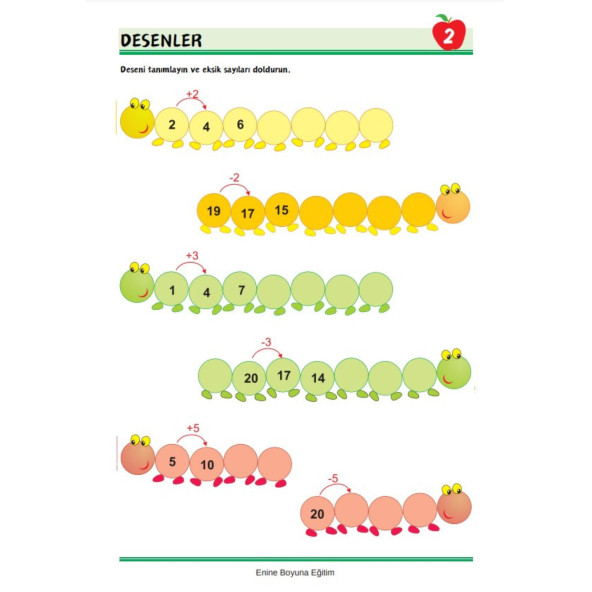 6-9 YAŞ Matematik YAZ-SİL Kitabı - Resim 2