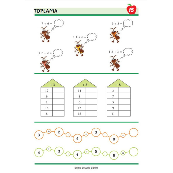 6-9 YAŞ Matematik YAZ-SİL Kitabı - Resim 3