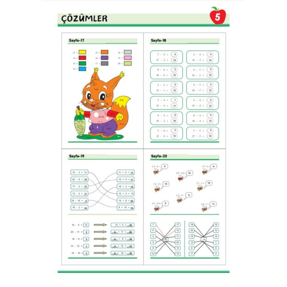6-9 YAŞ Matematik YAZ-SİL Kitabı - Resim 7