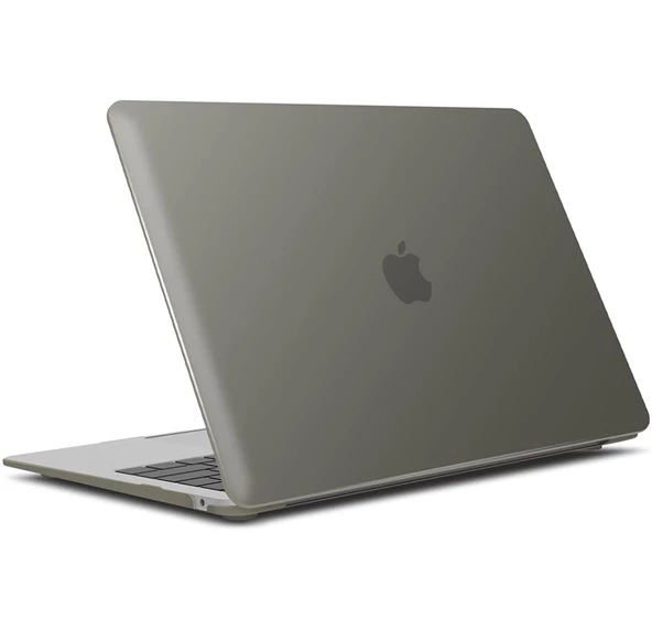 Apple Macbook Air 13.3inç A1932 A2179 2020 Kılıf Mat Ön Arka Kapak - 4