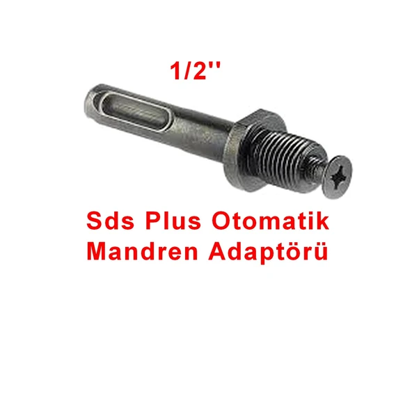 Hiltı Benzeri Kırıcı Delici Için Mandiren Sds Plus Otomatik Mandren Adaptörü 2 Parça - 3