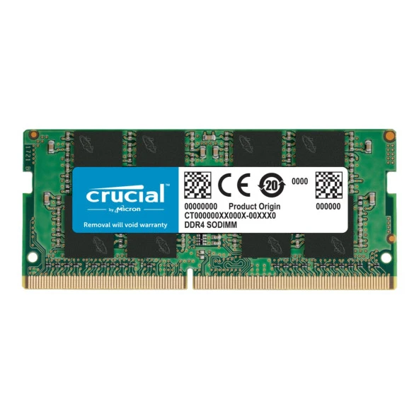 CRUCIAL CT16G4SFRA32A 16GB (Tek Parça) DDR4 3200Mhz Notebook Bellek