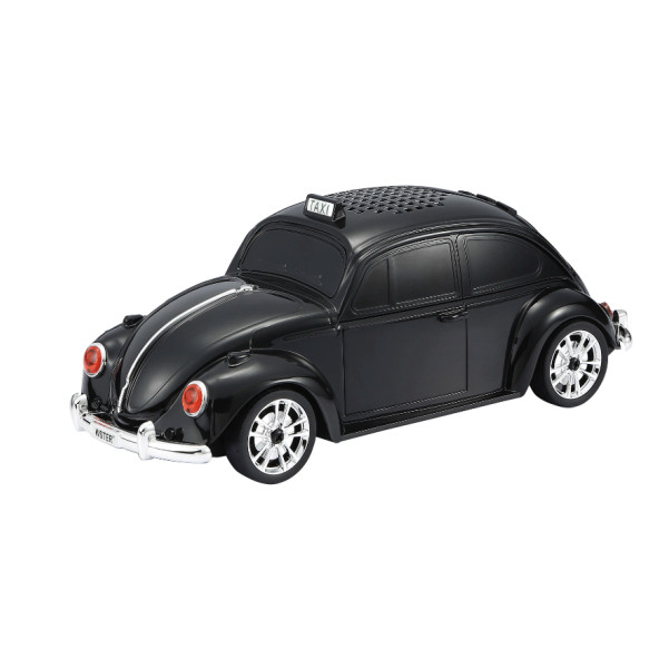 WSTER WS-1939 BEETLE Araba Görünümlü Taşınabilir Kablosuz Bluetooth Hoparlör ve Radyo