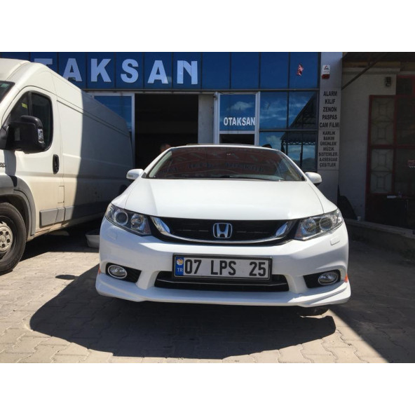 HONDA CİVİC FB7 ÖN TAMPON EKİ  - FİBER - 3