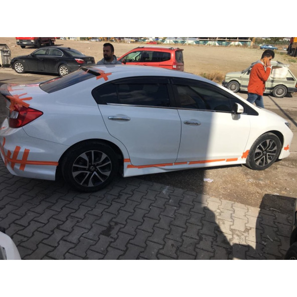 HONDA CİVİC FB7 YAN MARŞPİYEL TAKIMI - Resim 3