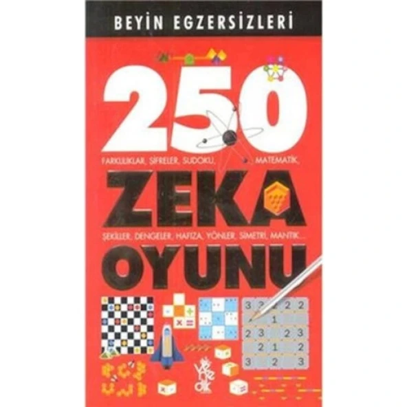 Beyin Egzersizleri-1 250 Zeka Oyunu - Venedik Yayınları