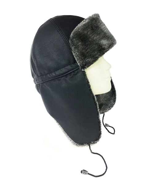 Shark Anatolia Pilot Kürklü Şapka Kar Kayak Siyah - 6