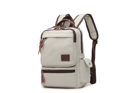 C-Active Kanvas Kumaş Orta Boy Sırt Çantası 1261 - 2