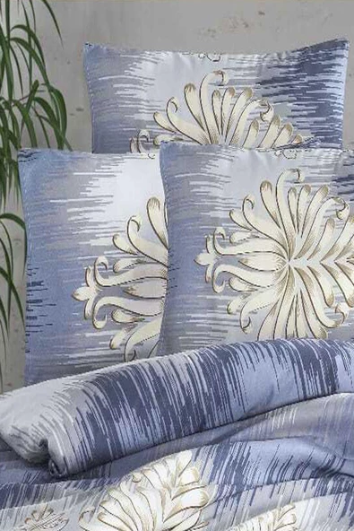 2'li Pamuklu Ve Desenli Yastık Kılıfı Seti - 11