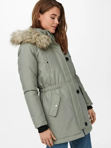Only Irıs Fur Wınter Kadın Parka 15213755 - 3