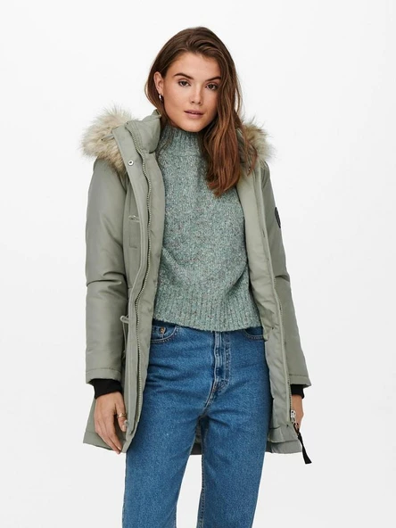 Only Irıs Fur Wınter Kadın Parka 15213755 - 4