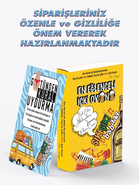 En Eğlenceli İçki Oyunu, Shot, Parti, Arkadaş Kart Oyunu - 5