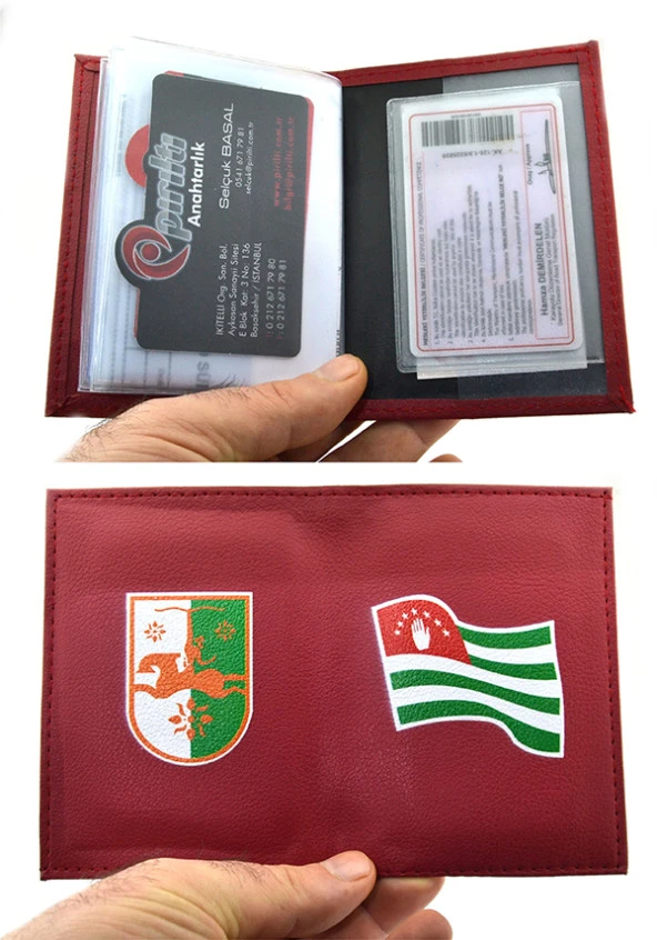 Araç Ruhsat Kabı Kırmızı - Abhaz - 6