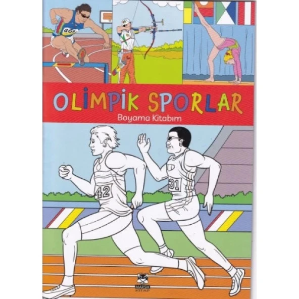 Olimpik Sporlar Boyama Kitabım ürün görseli 1